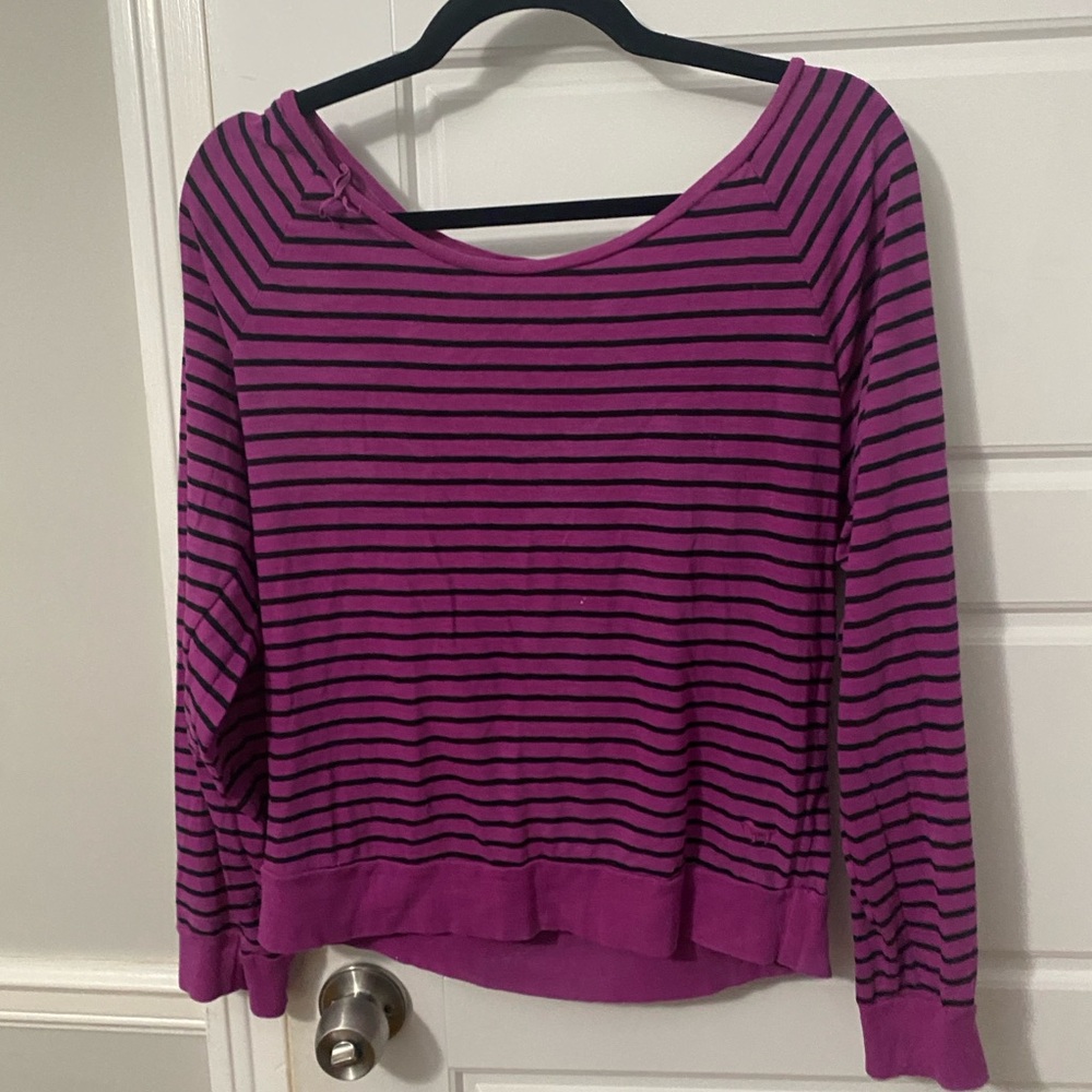 PINK Magenta Oversized Shirt